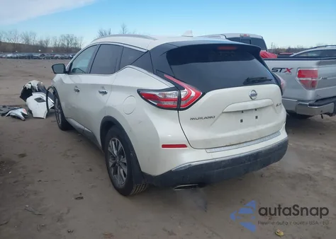 2017 Nissan Murano Sl from USA, damaged, VIN 5N1AZ2MH9HN148700